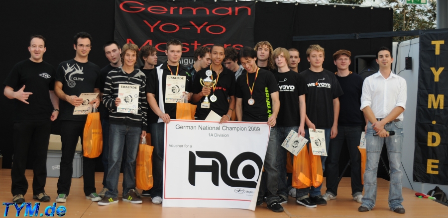 German Yo-Yo Masters Leipzig Winner 1A 2009