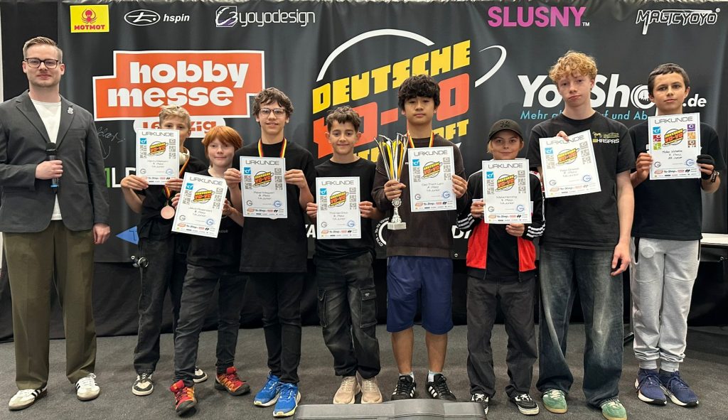 Gewinner 1A Junior Class Deutsche YoYo Meisterschaft 2025
